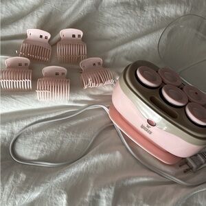 Conair Pink Hair Rollers Set Wicked Edition